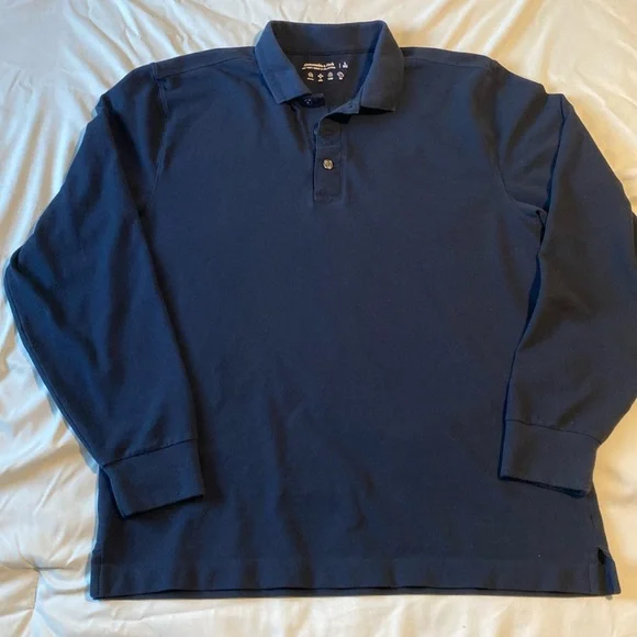 Abercrombie Long Sleeve Polo - Picture 2 of 6